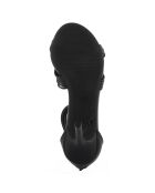 Sandales Colette noires - Talon 8.5 cm
