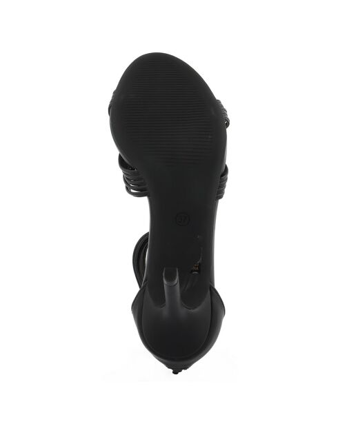 Sandales Colette noires - Talon 8.5 cm