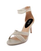 Sandales Colette gris clair - Talon 8.5 cm