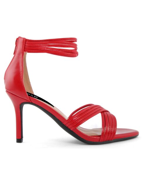 Sandales Colette rouges - Talon 8.5 cm