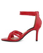 Sandales Colette rouges - Talon 8.5 cm