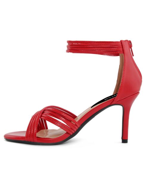 Sandales Colette rouges - Talon 8.5 cm