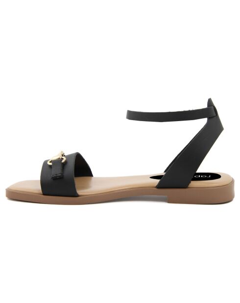 Sandales en Cuir Aurelie noires