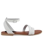Sandales en Cuir Juliette blanches