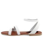 Sandales en Cuir Juliette blanches