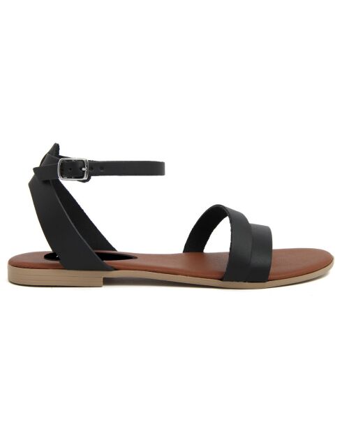 Sandales en Cuir Juliette noires