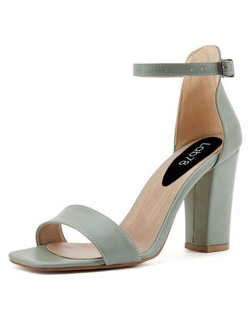 Sandales Mylène menthe - Talon 9 cm