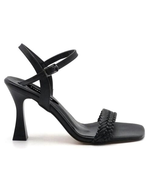 Sandales Sophie noires - Talon 8.5 cm