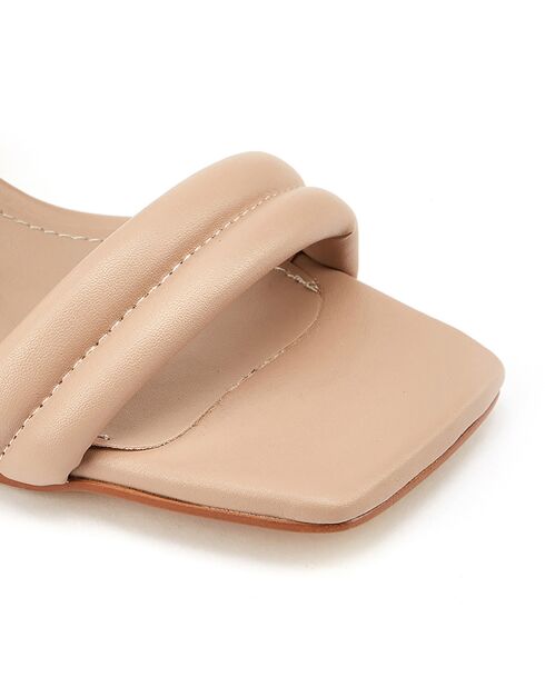 Mules Celia nude - Talon 5.5 cm