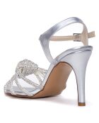 Sandales Belinda argentées - Talon 9 cm