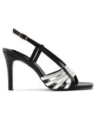 Sandales Coralie noires - Talon 10 cm