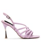 Sandales Cleo lilas - Talon 10 cm