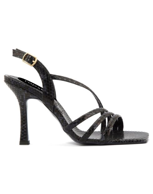 Sandales Cleo noires - Talon 11 cm