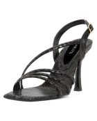 Sandales Cleo noires - Talon 11 cm