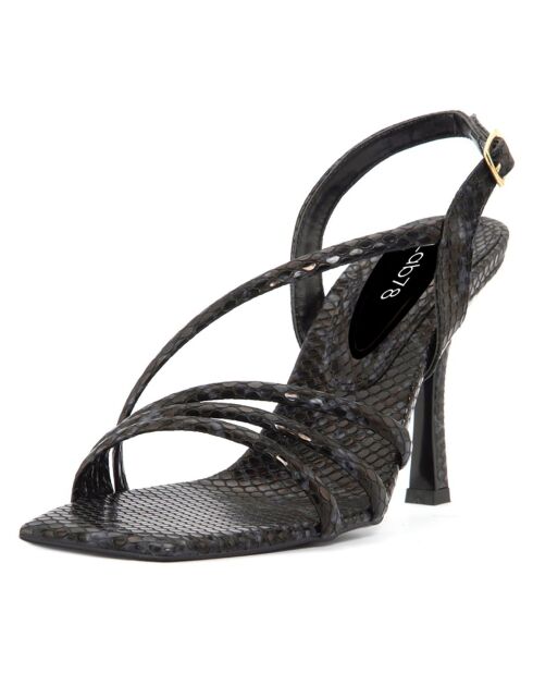 Sandales Cleo noires - Talon 11 cm
