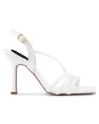 Sandales Cleo blanches - Talon 11 cm