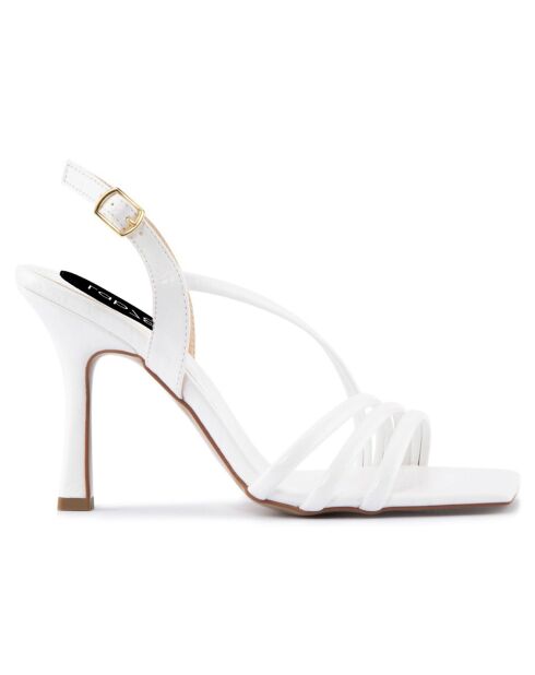Sandales Cleo blanches - Talon 11 cm