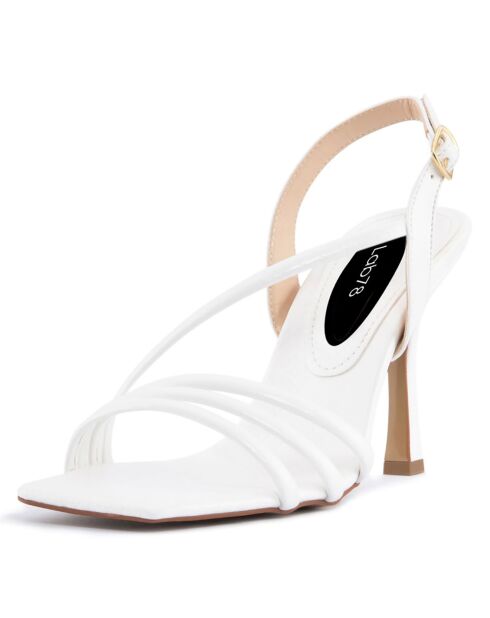 Sandales Cleo blanches - Talon 11 cm
