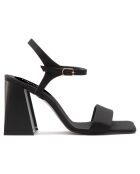 Sandales Louise noires - Talon 10 cm