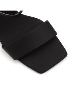 Sandales Louise noires - Talon 10 cm