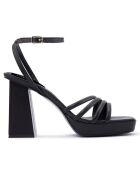 Sandales Alice noires - Talon 9 cm