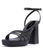Sandales Alice noires - Talon 9 cm