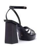 Sandales Alice noires - Talon 9 cm