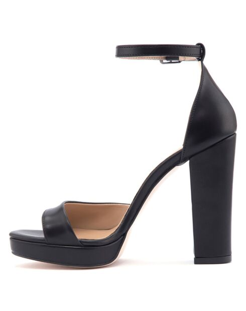 Sandales Camille noires - Talon 11.5 cm