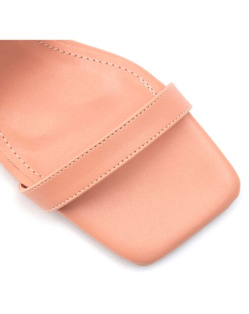 Sandales Capucine rose clair - Talon 7.5 cm