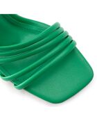 Sandales Sofia vertes - Talon 8.5 cm