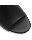 Mules Justine noires - Talon 5.5 cm