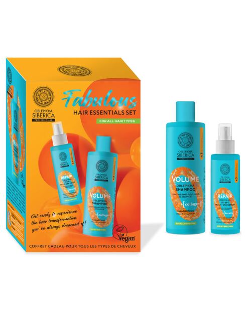 Coffret Cheveux Oblepikha O - 2 pièces