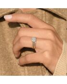 Bague Mon voeu le plus cher Diamants 0.37 ct or jaune