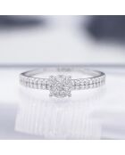 Bague Magana Diamants 0.31 ct or blanc