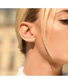 Boucles d'oreilles Heavenly Diamants 0.18 ct or blanc