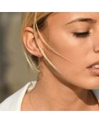 Boucles d'Oreilles Alexa Diamants 0.04 ct or jaune