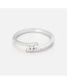 Bague Victoria Diamants 0.168 ct or blanc