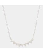 Collier Éclat Sublime Diamants 0.152 ct or blanc