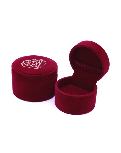 Bague Soyons Heureux Diamants 0.25 ct or blanc