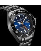 Montre Homme en Acier Montre de plongée à quartz suisse Depthmaster Heritage argentée
