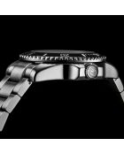 Montre Homme en Acier Montre de plongée à quartz suisse Depthmaster Heritage argentée