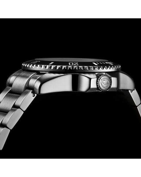 Montre, Montre de plongée à quartz suisse Depthmaster Heritage 42 mm Argent Acier inoxydable Bracelet