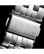 Montre, Atrium 4031 Automatique 42mm Squelette Argent Acier inoxydable Bracelet