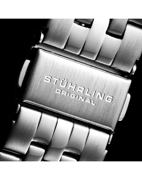 Montre, Atrium 4031 Automatique 42mm Squelette Argent Acier inoxydable Bracelet
