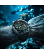 Montre Homme en Acier Montre de plongée à quartz suisse Depthmaster Heritage argentée