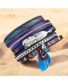 Bracelet Curospe bleu nuit