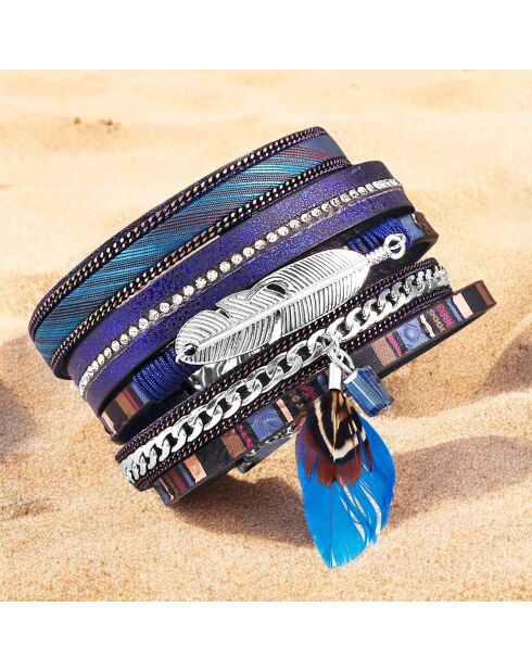 Armband Curospe Mitternachtsblau