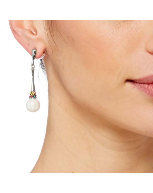 Boucles d'oreilles Suzana multicolores