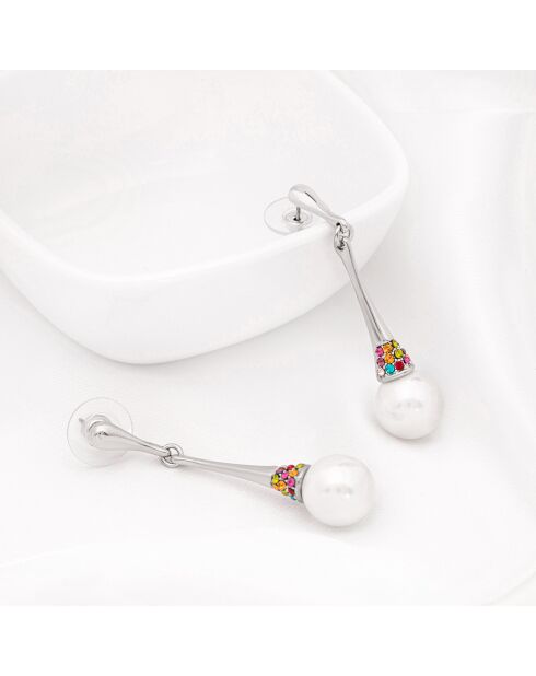 Boucles d'oreilles Suzana multicolores