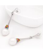 Boucles d'oreilles Suzana multicolores